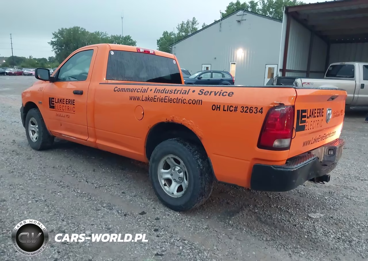 2012 Ram 1500 Tradesman VIN:3C6JD6DT3CG136288 - 3