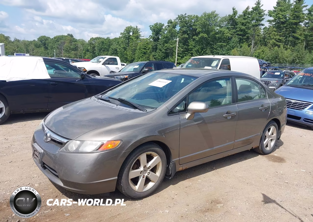 2007 Honda Civic Ex VIN:1HGFA16877L052214 - 2