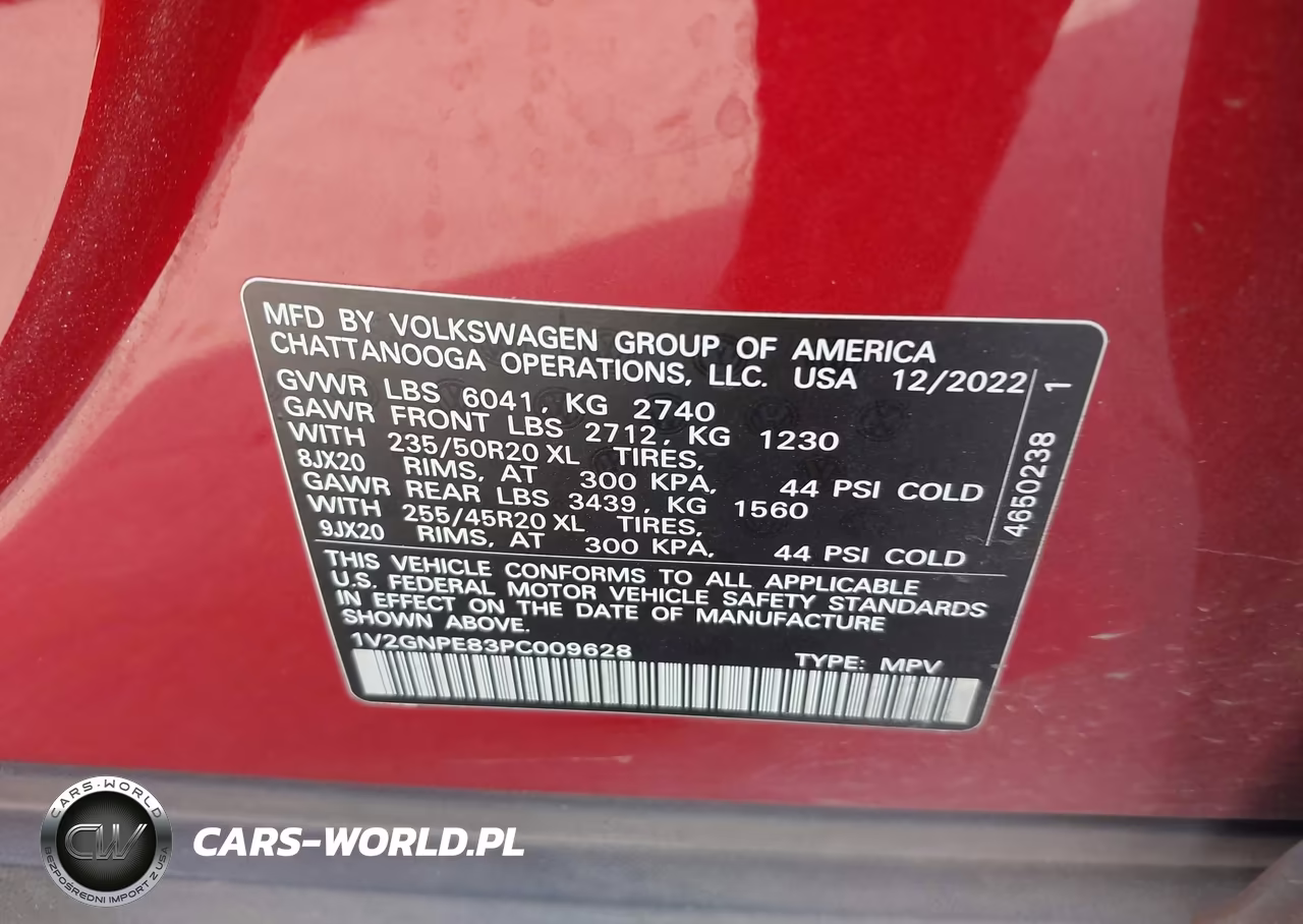 2023 Volkswagen Id.4 Awd Pro S-Awd Pro S Plus VIN:1V2GNPE83PC009628 - 9