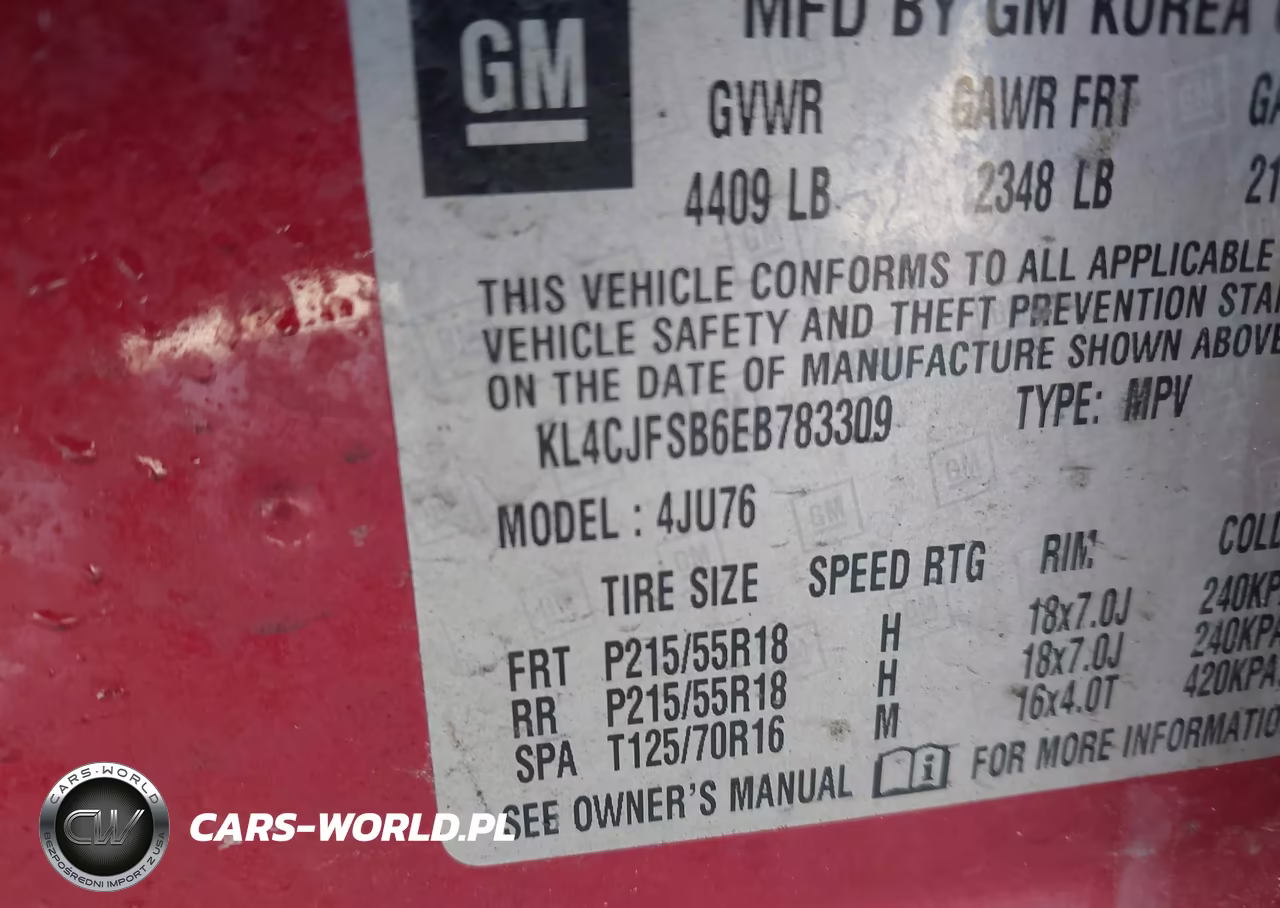 2014 Buick Encore Convenience VIN:KL4CJFSB6EB783309 - 9