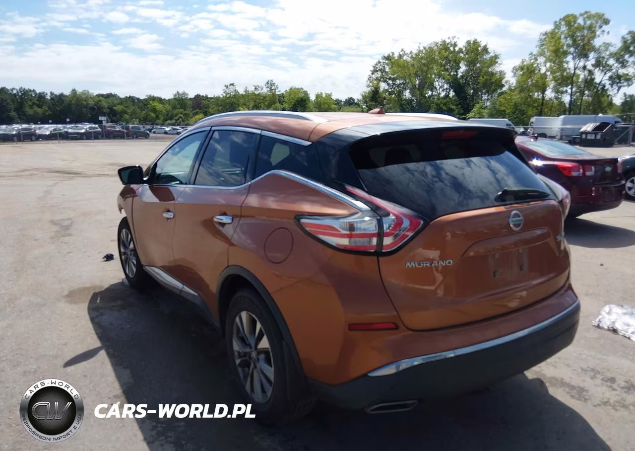 2015 Nissan Murano Sl VIN:5N1AZ2MH5FN227178 - 3