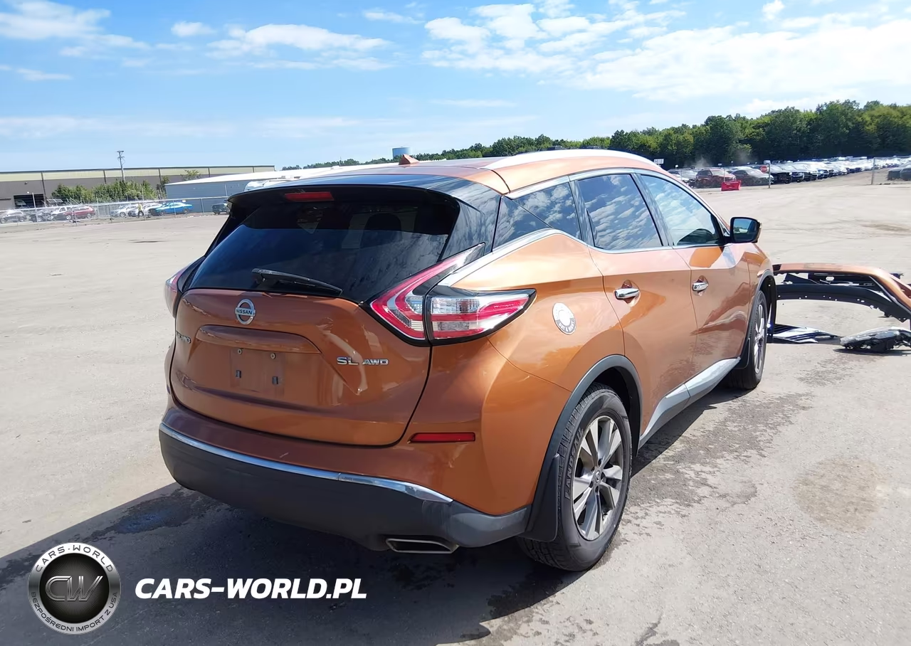 2015 Nissan Murano Sl VIN:5N1AZ2MH5FN227178 - 4