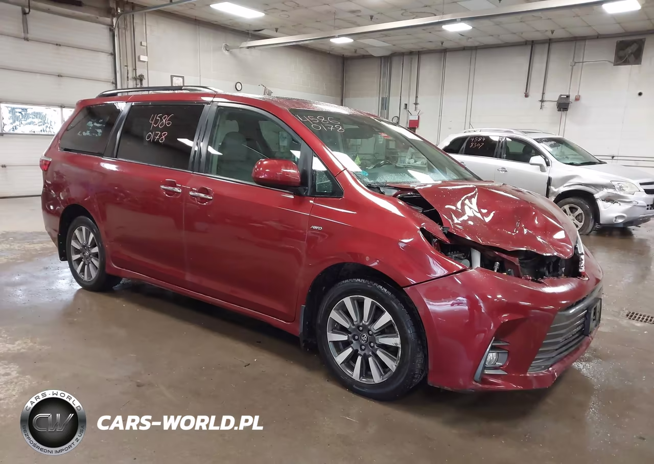 2018 Toyota Sienna Xle 7 Passenger