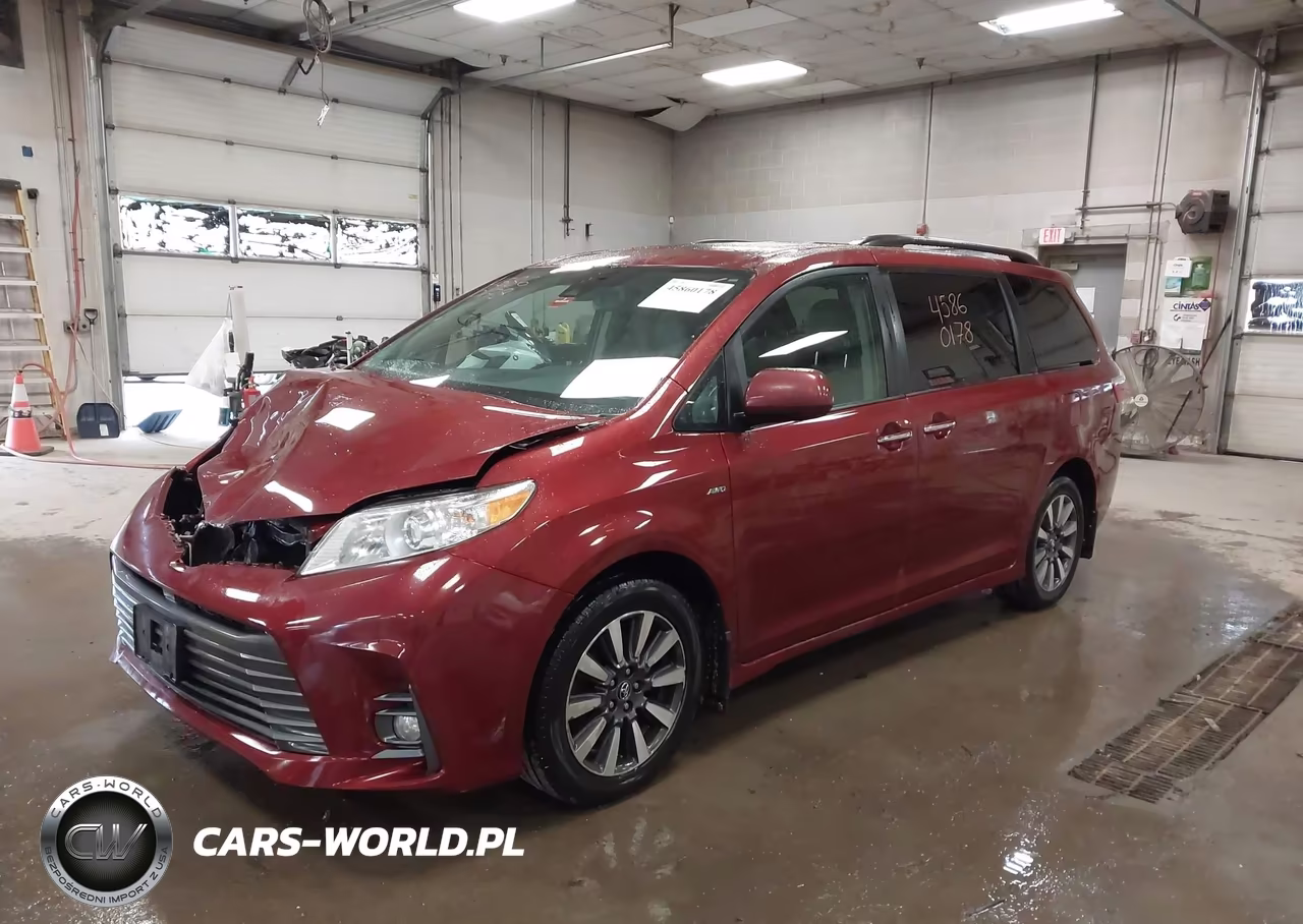 2018 Toyota Sienna Xle 7 Passenger VIN:5TDDZ3DC1JS209503 - 2