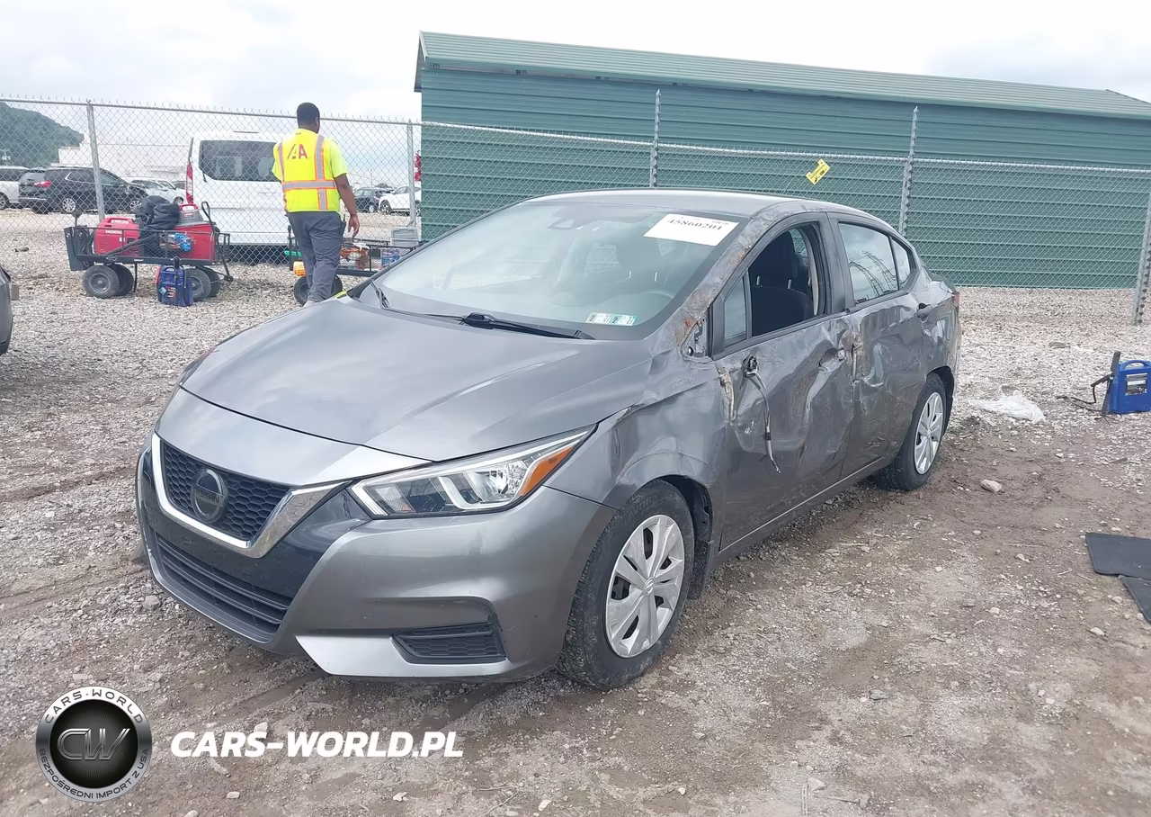 2020 Nissan Versa S Xtronic Cvt VIN:3N1CN8DV0LL844617 - 2