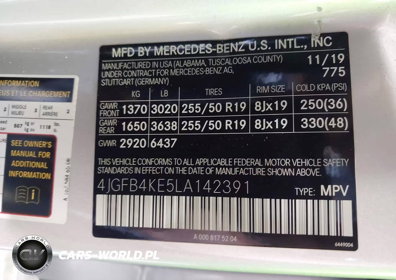 2020 Mercedes-Benz Gle 350 4Matic VIN:4JGFB4KE5LA142391 - 9