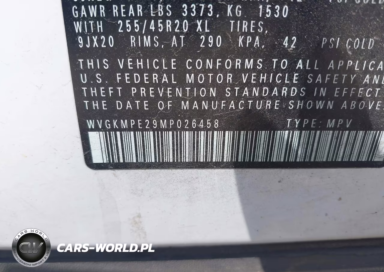 2021 Volkswagen Id.4 Pro S VIN:WVGKMPE29MP026458 - 9