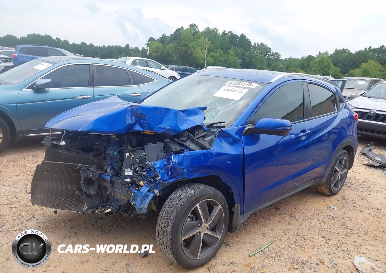 2022 Honda Hr-V 2Wd Ex VIN:3CZRU5H55NM734396 - 2