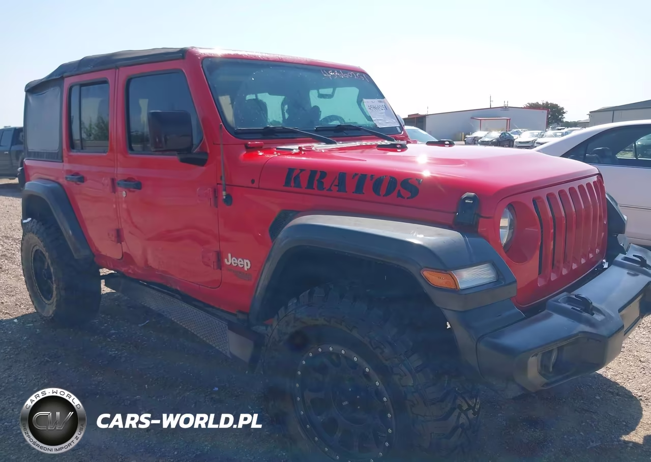 2019 Jeep Wrangler Unlimited Sport 4X4 VIN:1C4HJXDG3KW504168 - 1