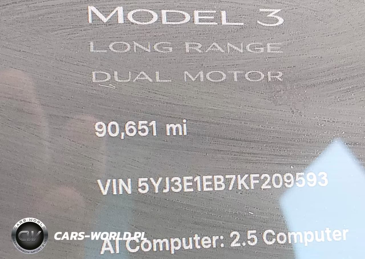 2019 Tesla Model 3 Long Range-Performance VIN:5YJ3E1EB7KF209593 - 14