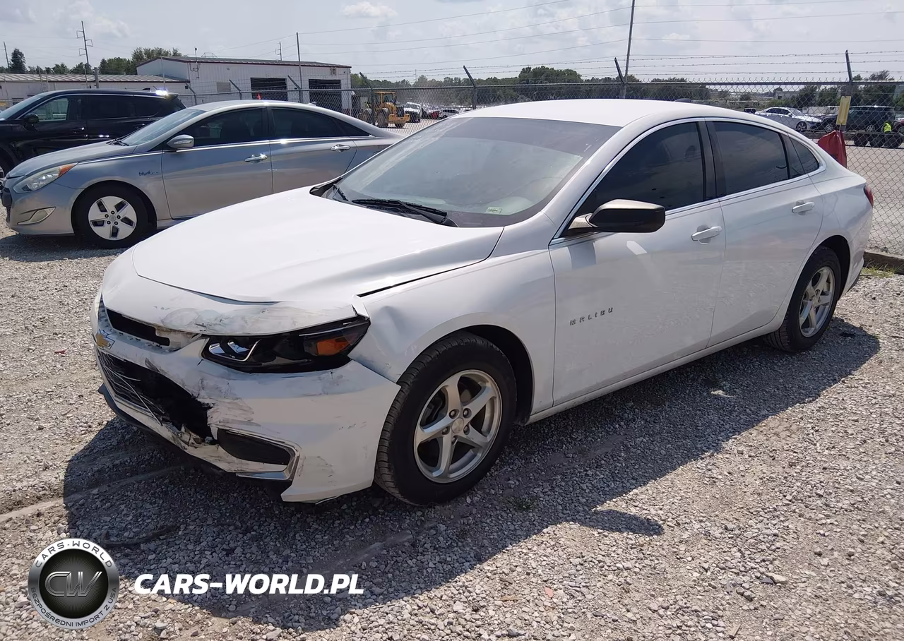 2017 Chevrolet Malibu Ls VIN:1G1ZB5ST6HF236126 - 2