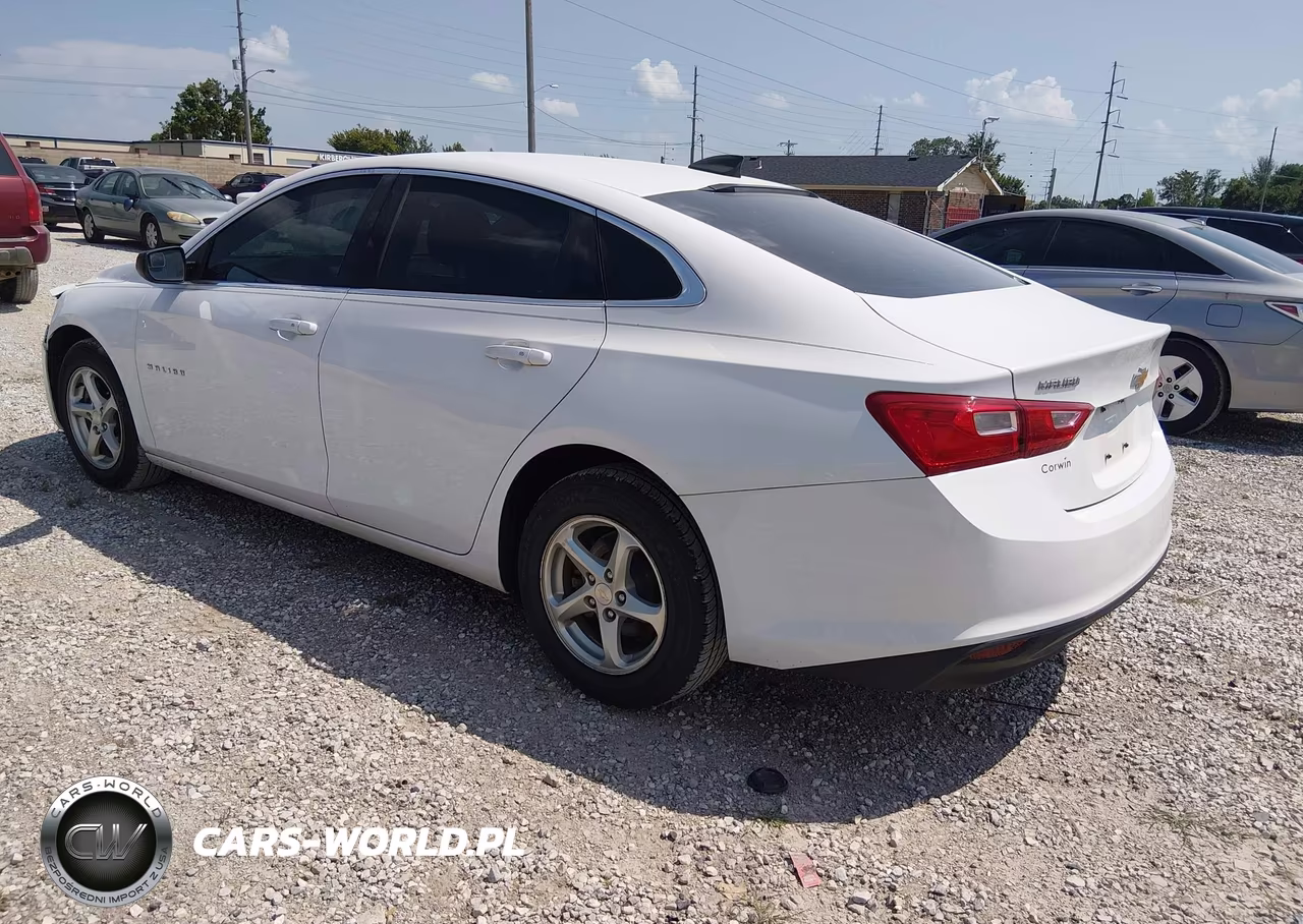2017 Chevrolet Malibu Ls VIN:1G1ZB5ST6HF236126 - 3