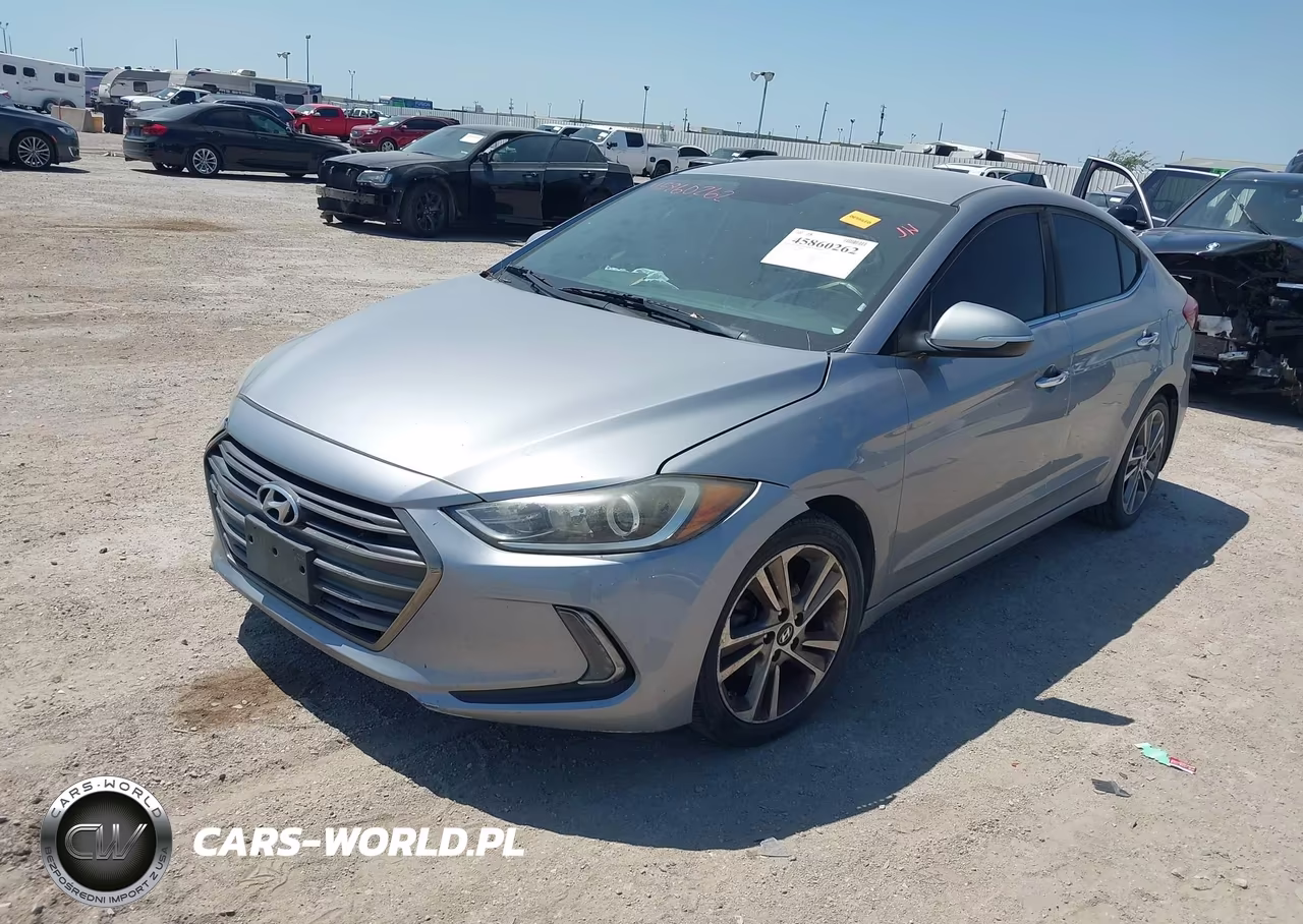 2017 Hyundai Elantra Limited VIN:5NPD84LF5HH087734 - 2