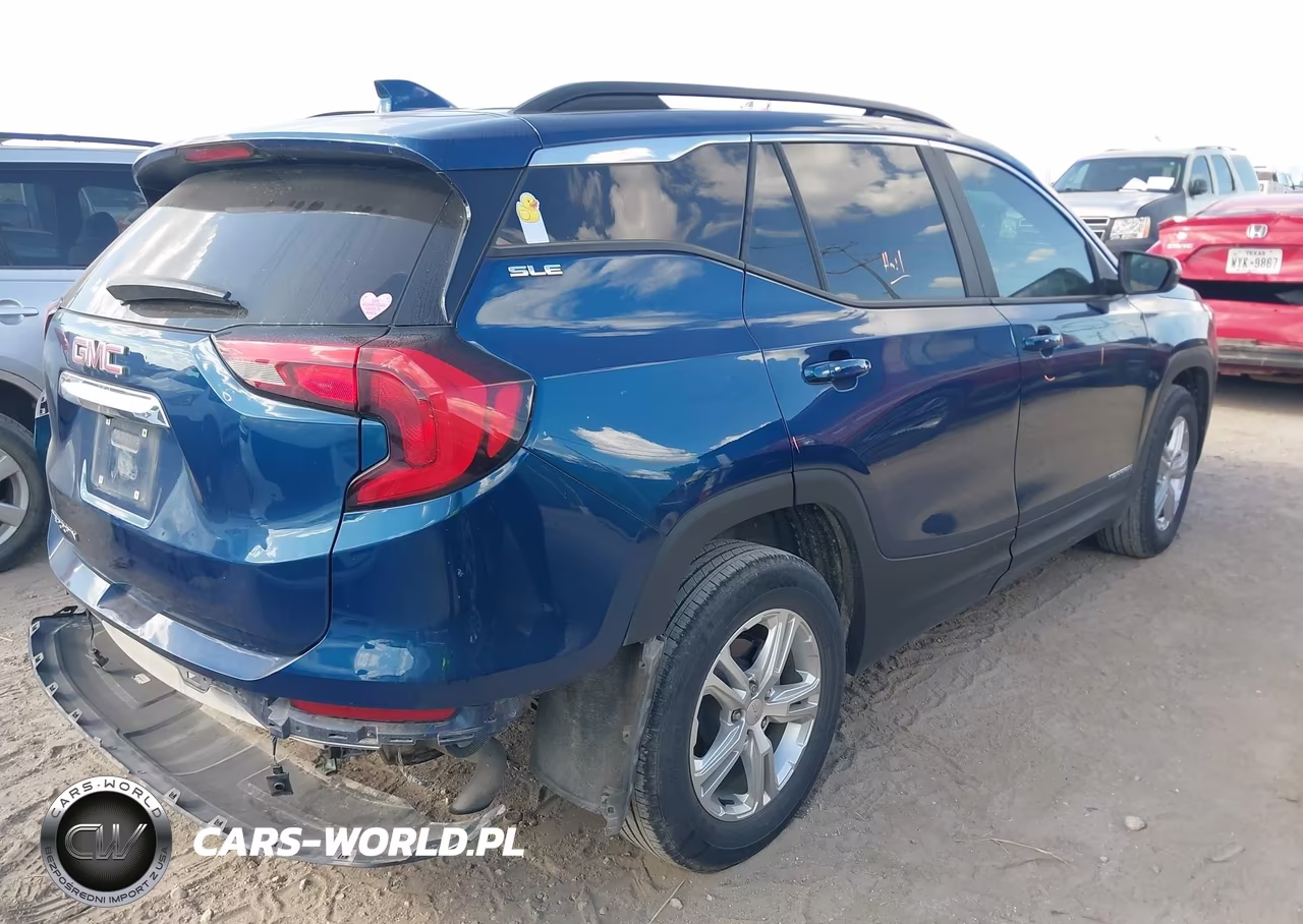 2021 GMC Terrain Fwd Sle VIN:3GKALMEV8ML323832 - 4