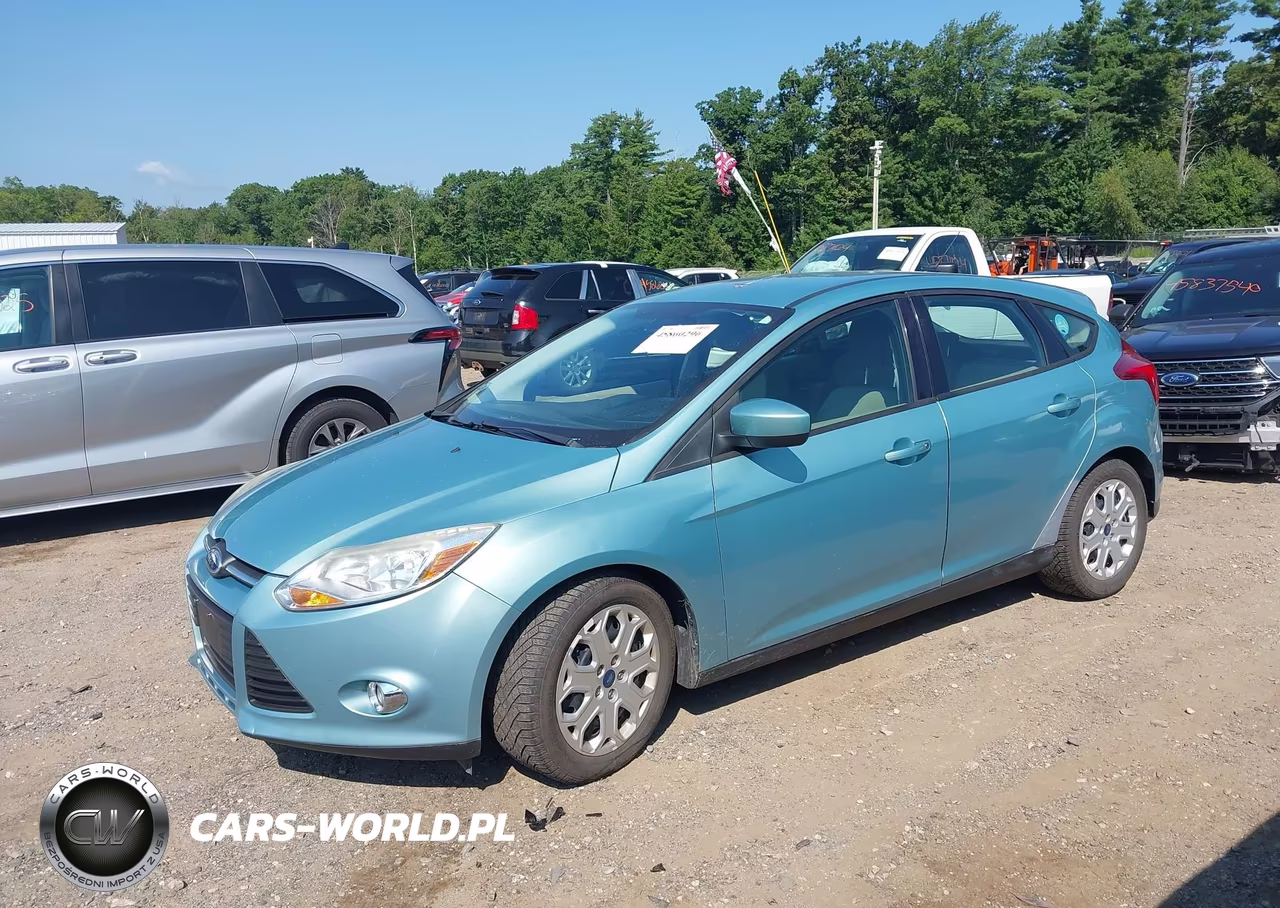 2012 Ford Focus Se VIN:1FAHP3K23CL306519 - 2