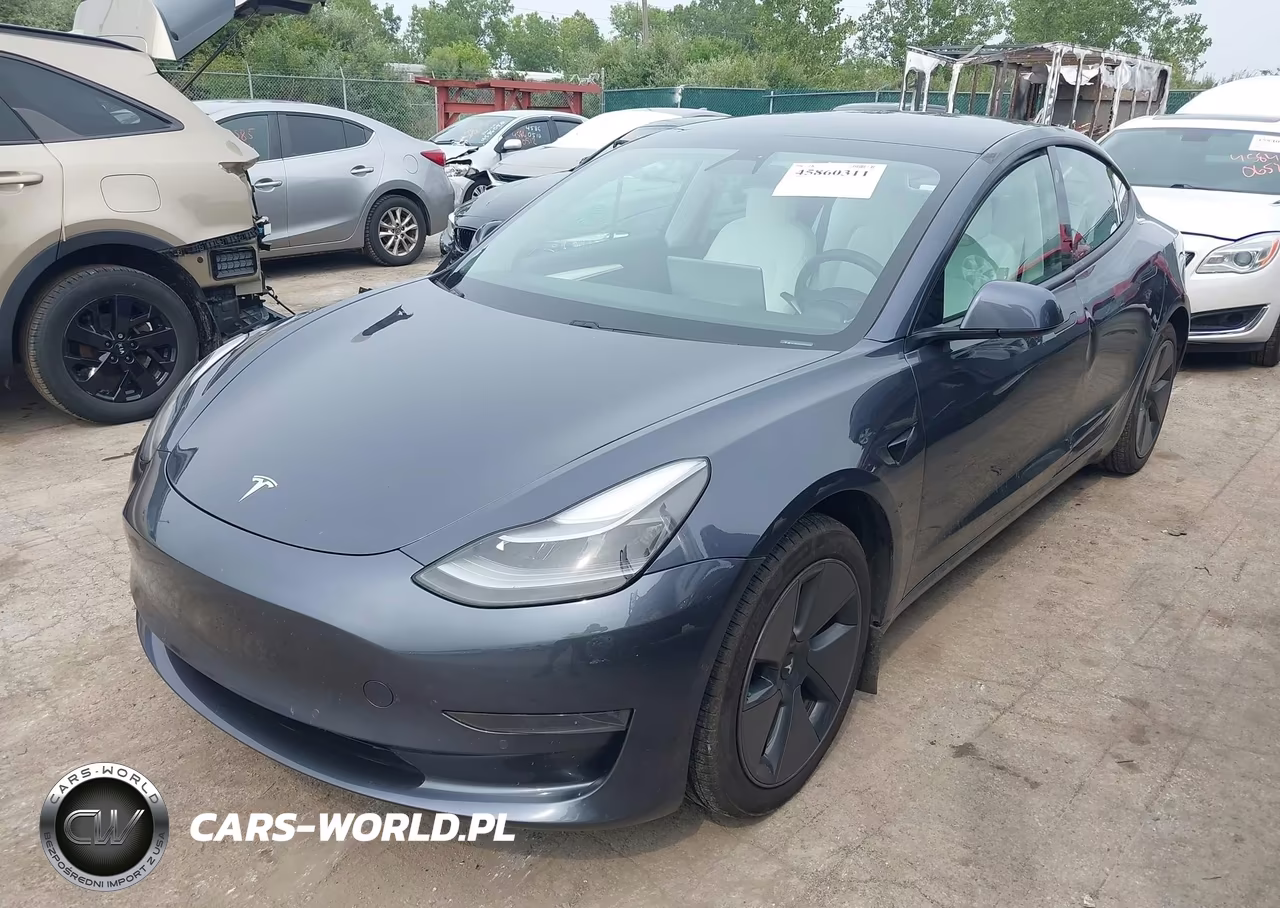 2021 Tesla Model 3 Standard Range Plus Rear-Wheel Drive VIN:5YJ3E1EA0MF063791 - 2