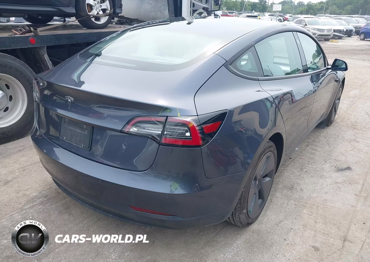 2021 Tesla Model 3 Standard Range Plus Rear-Wheel Drive VIN:5YJ3E1EA0MF063791 - 4