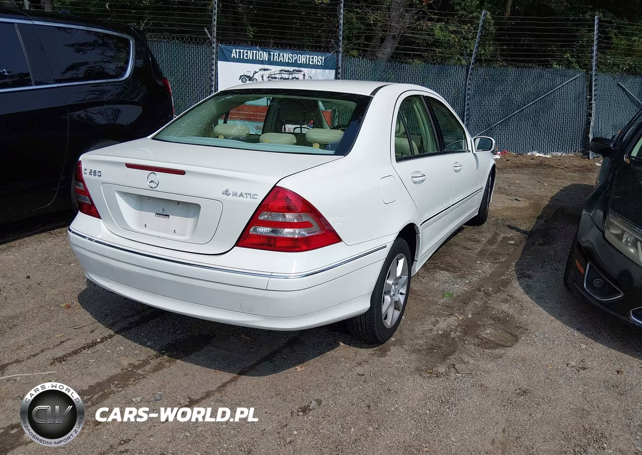 2007 Mercedes-Benz C 280 Luxury 4Matic VIN:WDBRF92H57F913985 - 4
