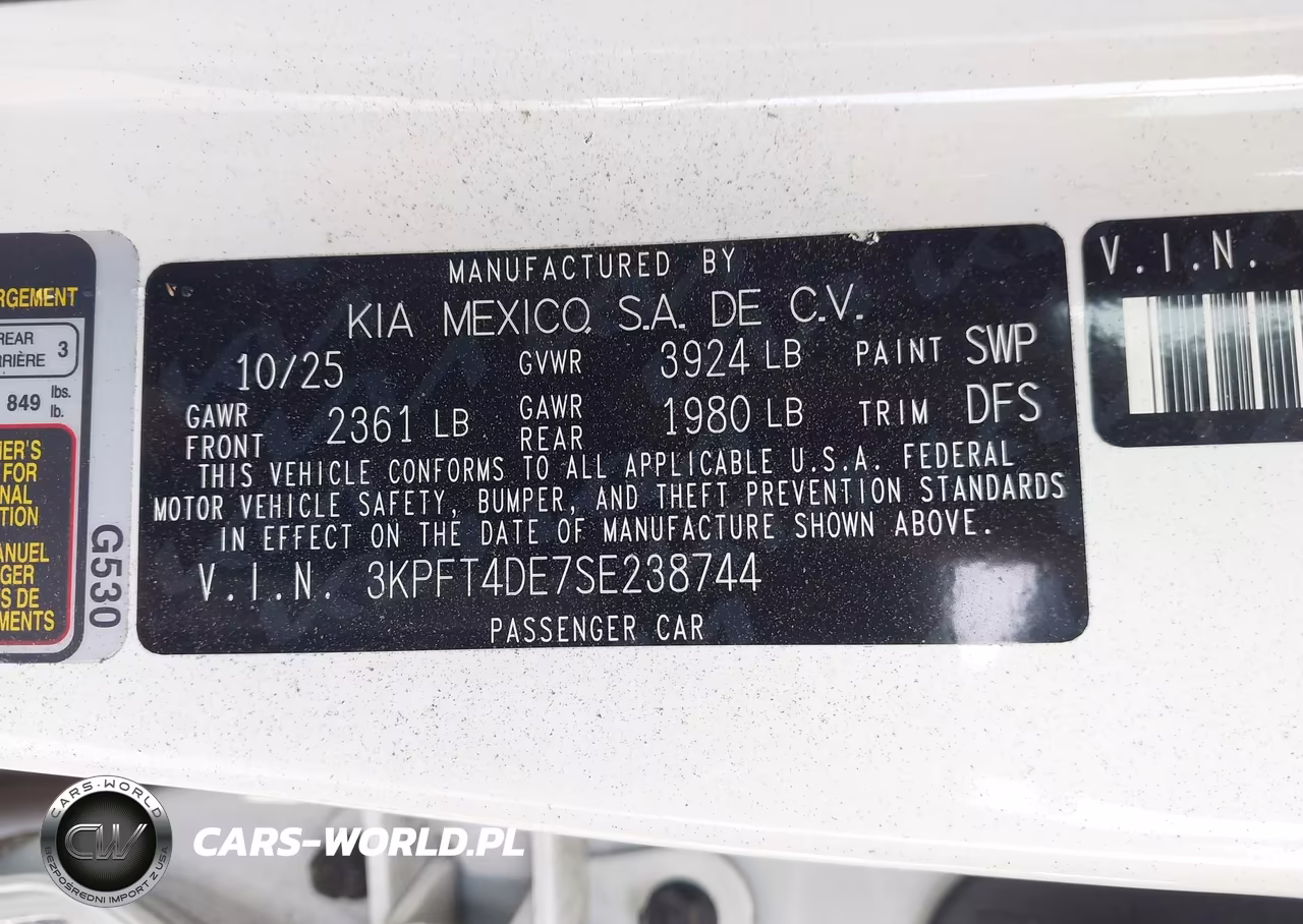 2025 Kia K4 Lx VIN:3KPFT4DE7SE238744 - 9