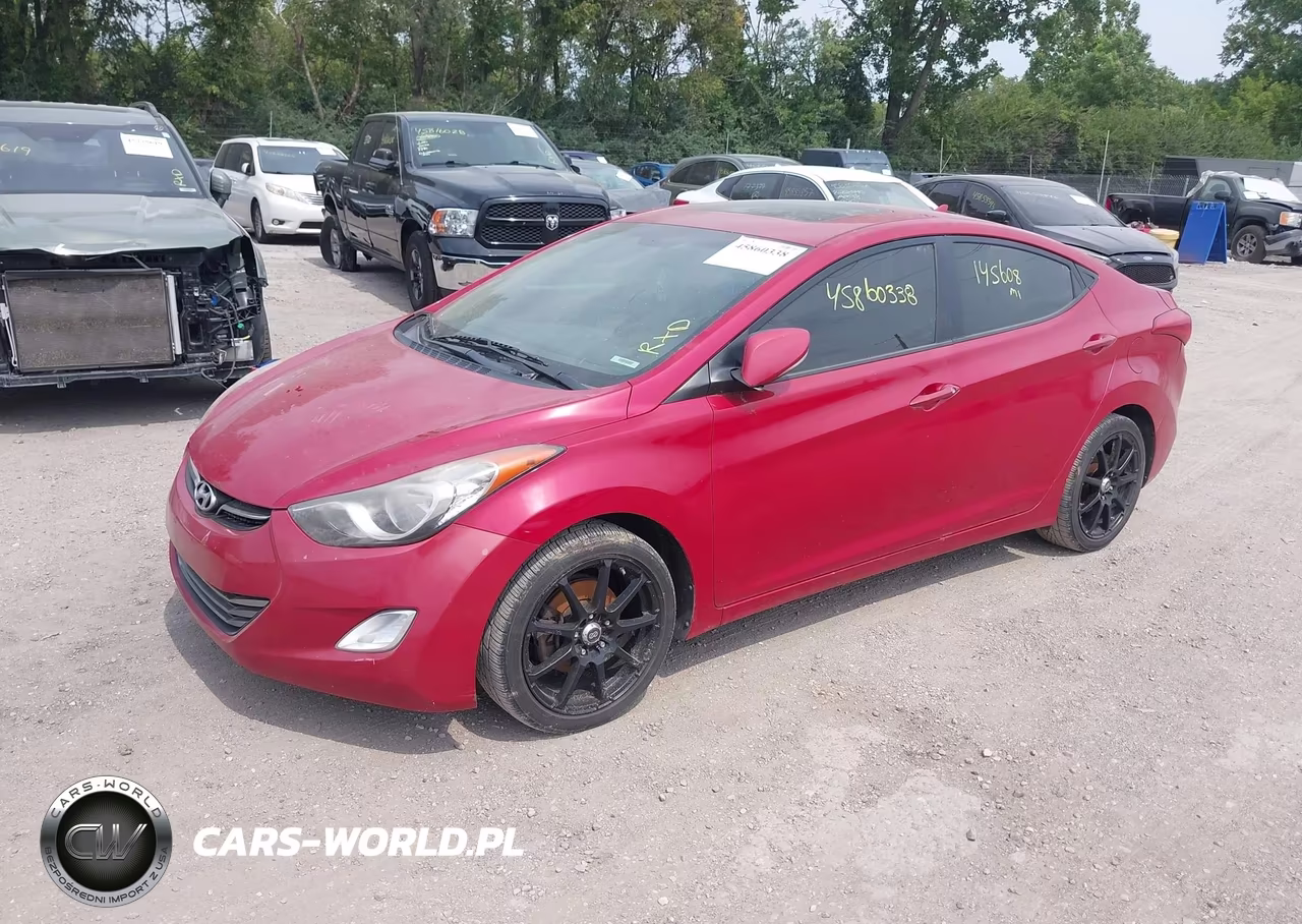2013 Hyundai Elantra Limited VIN:KMHDH4AE5DU979519 - 2