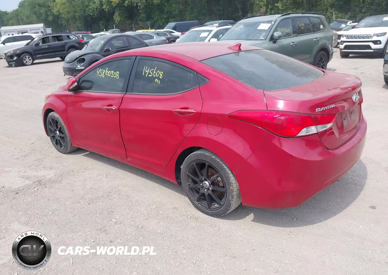 2013 Hyundai Elantra Limited VIN:KMHDH4AE5DU979519 - 3