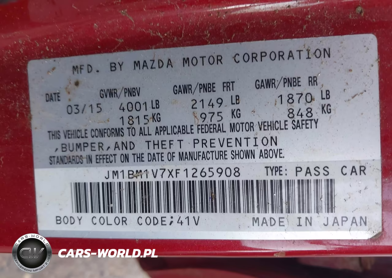 2015 Mazda Mazda3 I Touring VIN:JM1BM1V7XF1265908 - 9