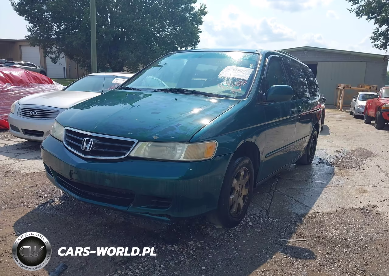 2002 Honda Odyssey Ex VIN:2HKRL18662H525308 - 2
