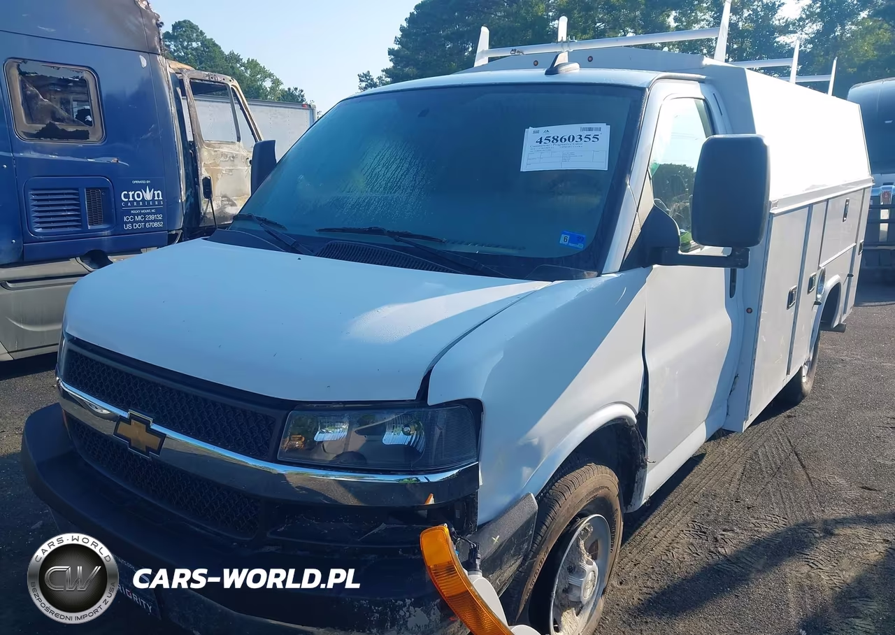 2024 Chevrolet Express Cutaway Work Van VIN:1GB0GRF78R1255866 - 2