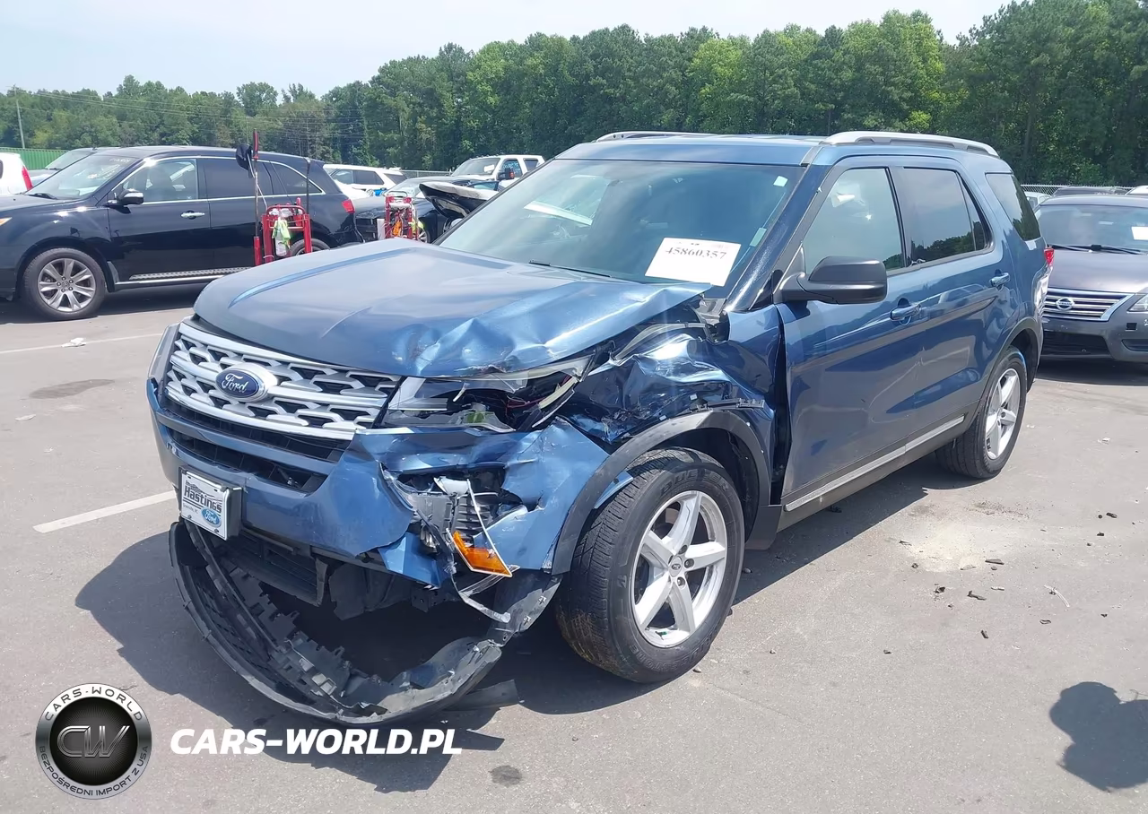 2018 Ford Explorer Xlt VIN:1FM5K7D81JGC62767 - 2