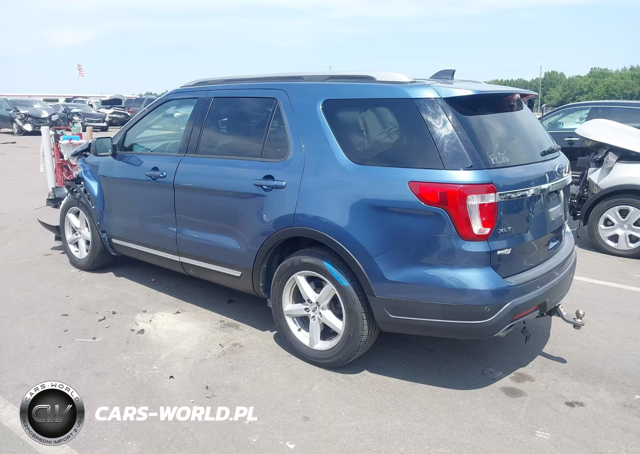 2018 Ford Explorer Xlt VIN:1FM5K7D81JGC62767 - 3