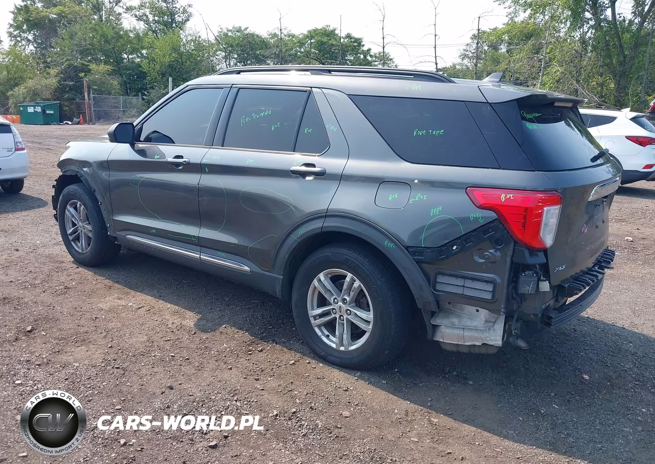 2020 Ford Explorer Xlt VIN:1FMSK8DH5LGA37215 - 3