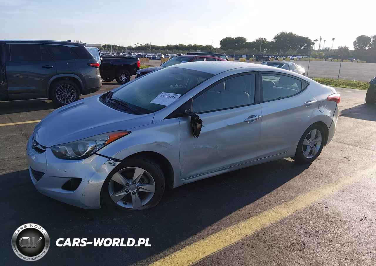 2012 Hyundai Elantra Gls (Ulsan Plant) VIN:KMHDH4AEXCU453904 - 2
