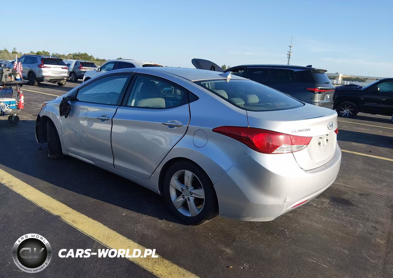 2012 Hyundai Elantra Gls (Ulsan Plant) VIN:KMHDH4AEXCU453904 - 3