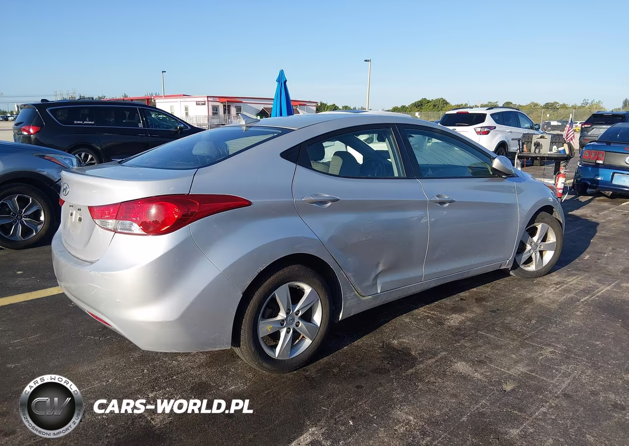 2012 Hyundai Elantra Gls (Ulsan Plant) VIN:KMHDH4AEXCU453904 - 4