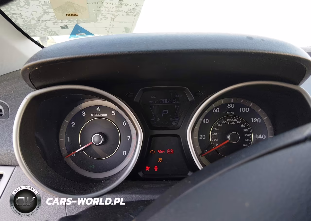 2012 Hyundai Elantra Gls (Ulsan Plant) VIN:KMHDH4AEXCU453904 - 7