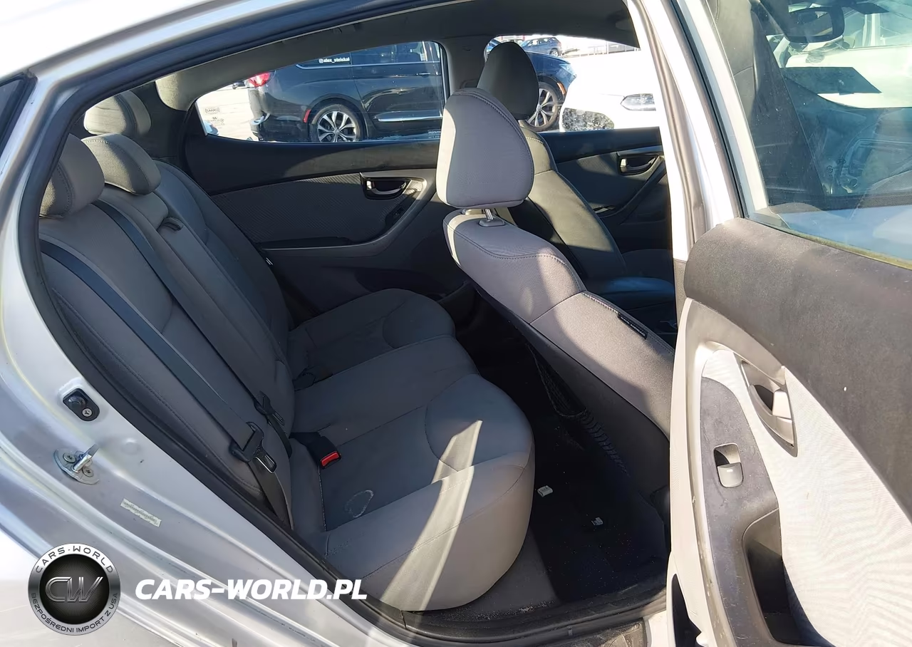 2012 Hyundai Elantra Gls (Ulsan Plant) VIN:KMHDH4AEXCU453904 - 8