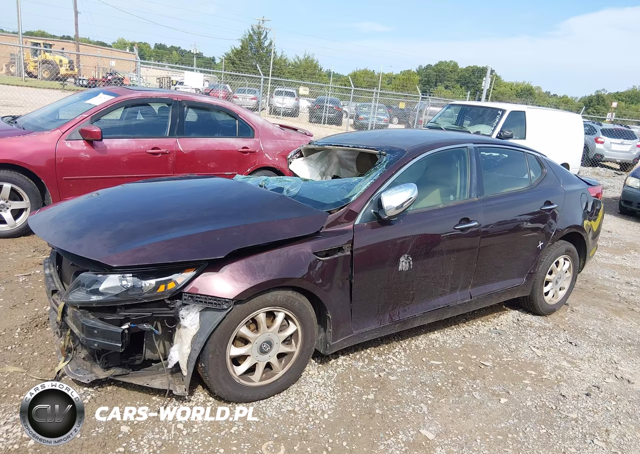 2012 Kia Optima Lx VIN:5XXGM4A73CG066275 - 2