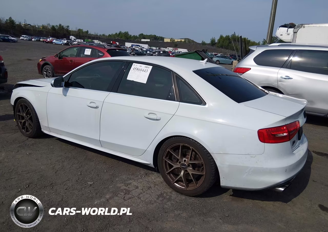 2015 Audi S4 3.0T Premium Plus VIN:WAUBGAFL0FA033186 - 3