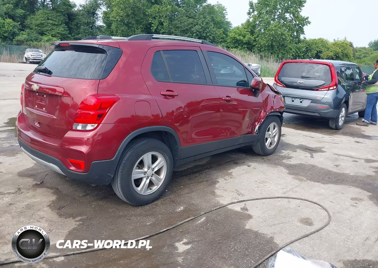 2021 Chevrolet Trax Awd Lt VIN:KL7CJPSM8MB375161 - 4