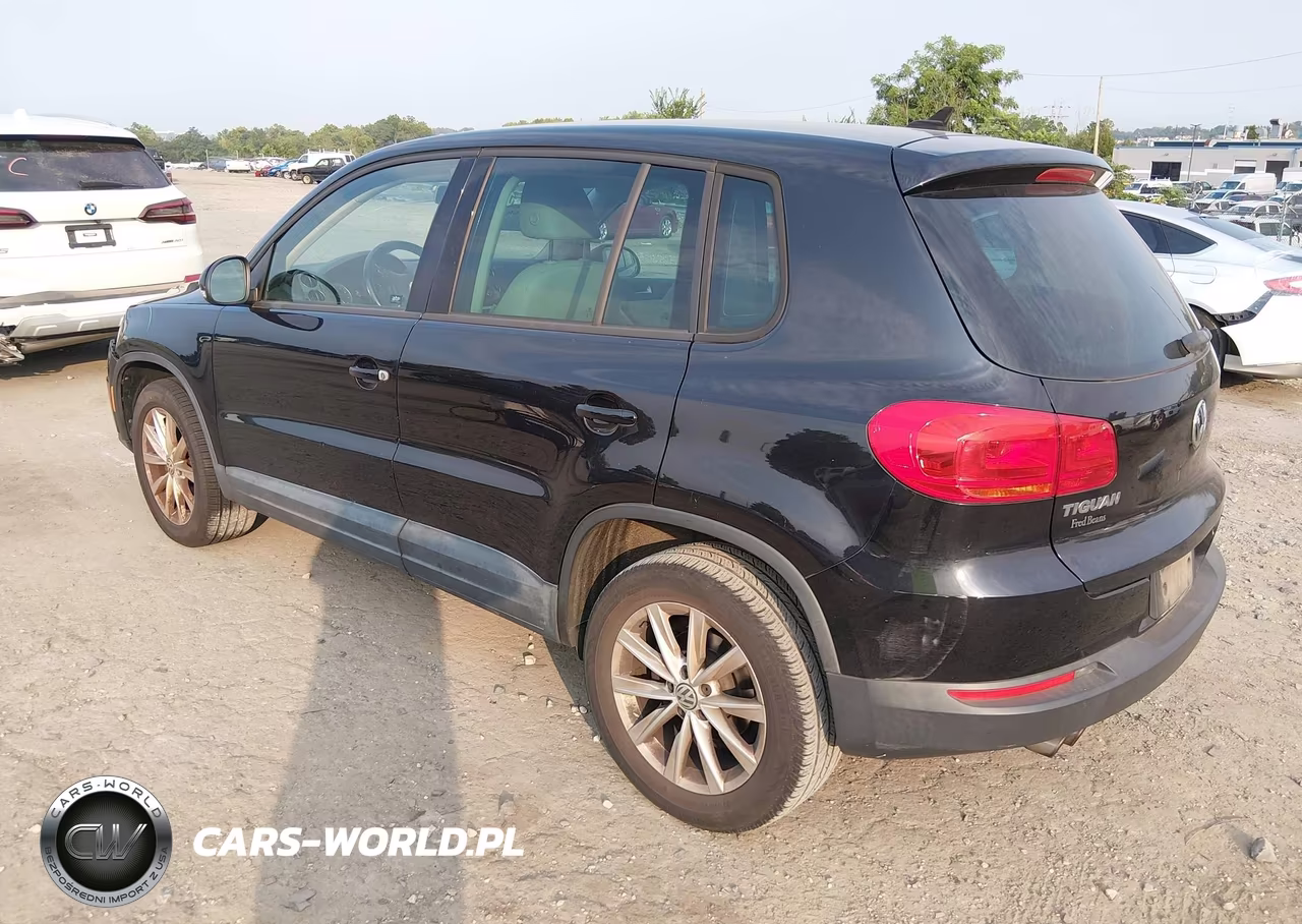 2014 Volkswagen Tiguan Se VIN:WVGBV3AX8EW617864 - 3