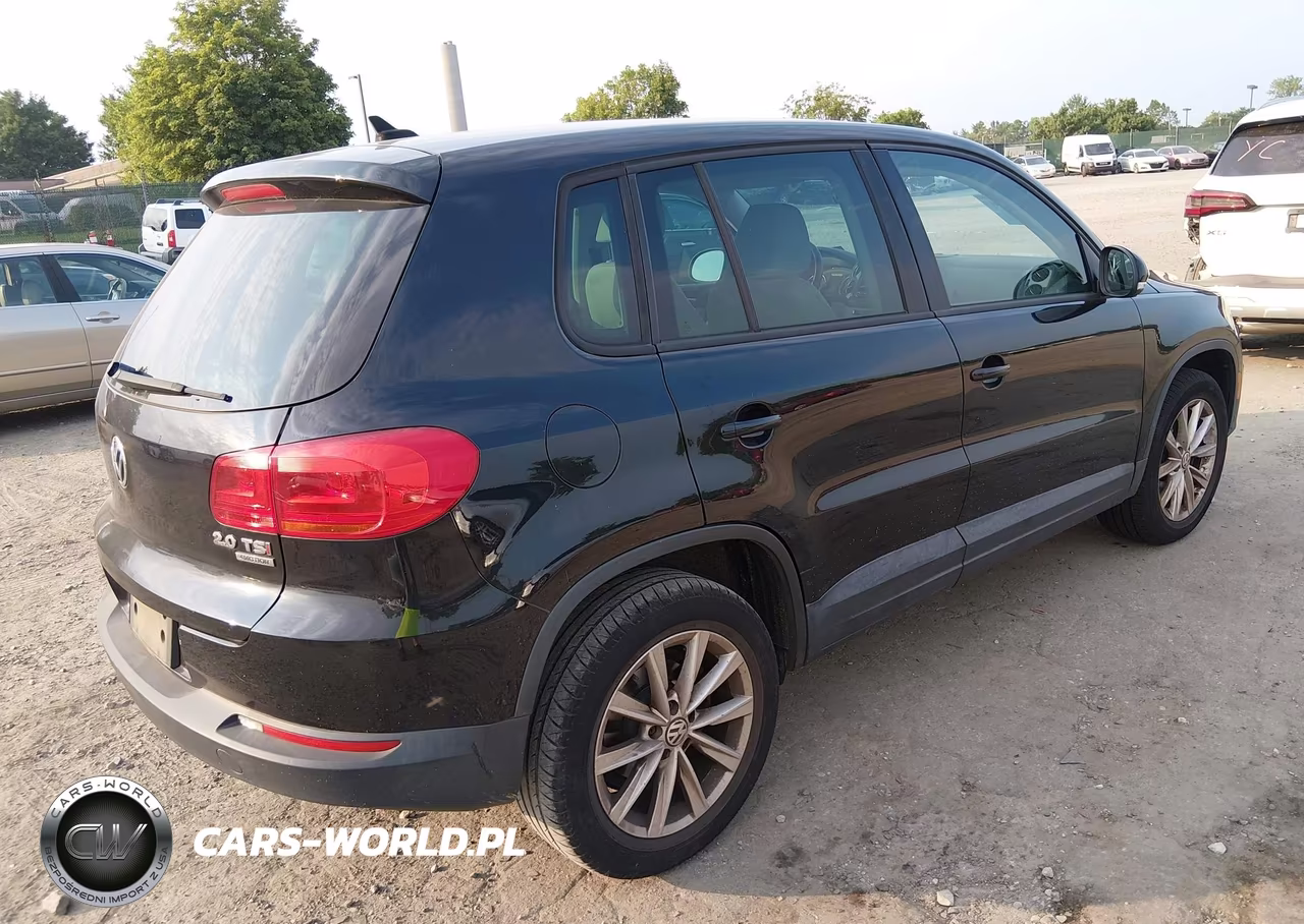 2014 Volkswagen Tiguan Se VIN:WVGBV3AX8EW617864 - 4