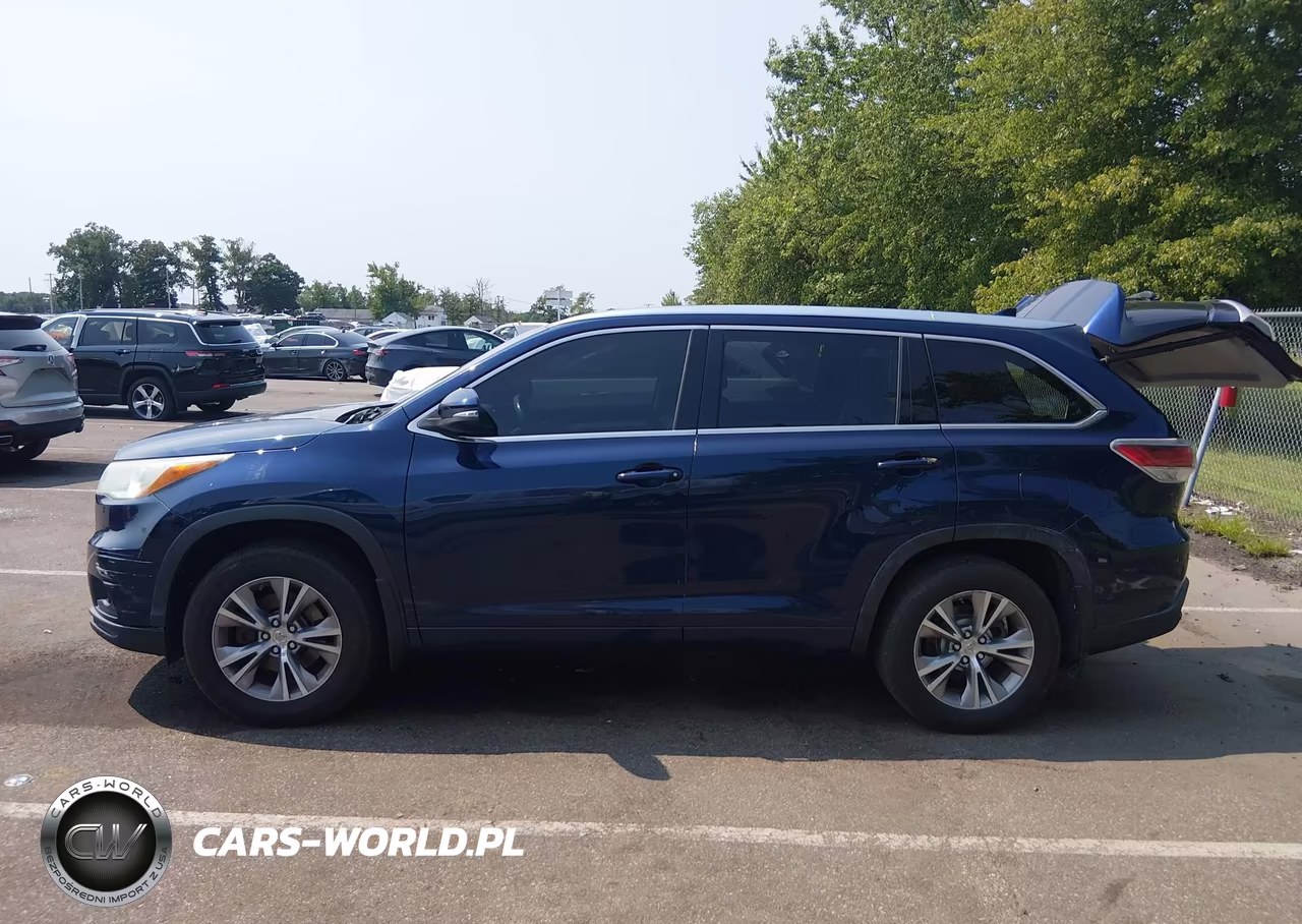2015 Toyota Highlander Xle V6 VIN:5TDJKRFH3FS126102 - 14