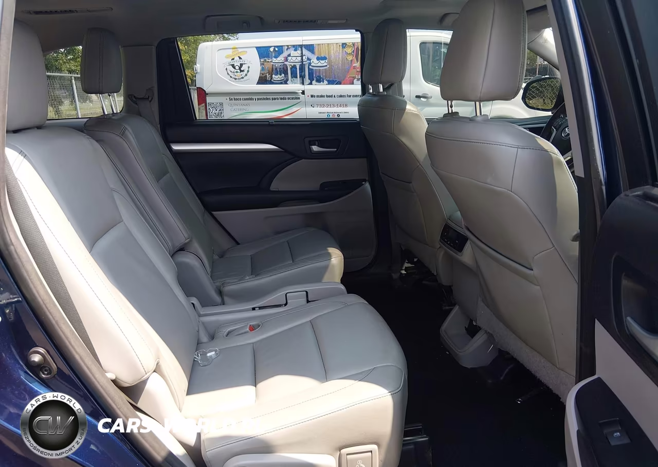 2015 Toyota Highlander Xle V6 VIN:5TDJKRFH3FS126102 - 8