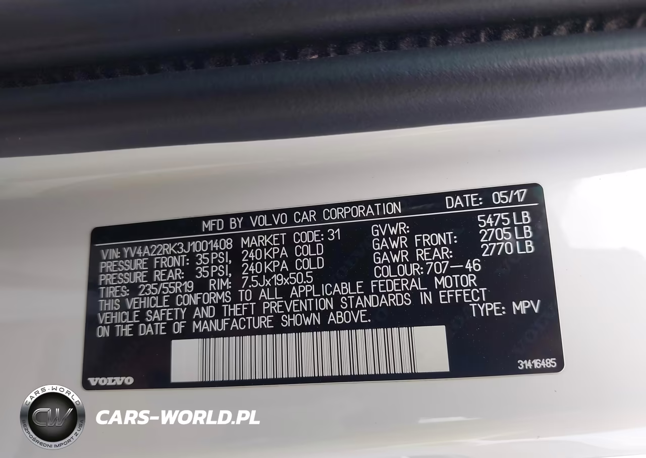 2018 Volvo Xc60 T6 Momentum VIN:YV4A22RK3J1001408 - 9