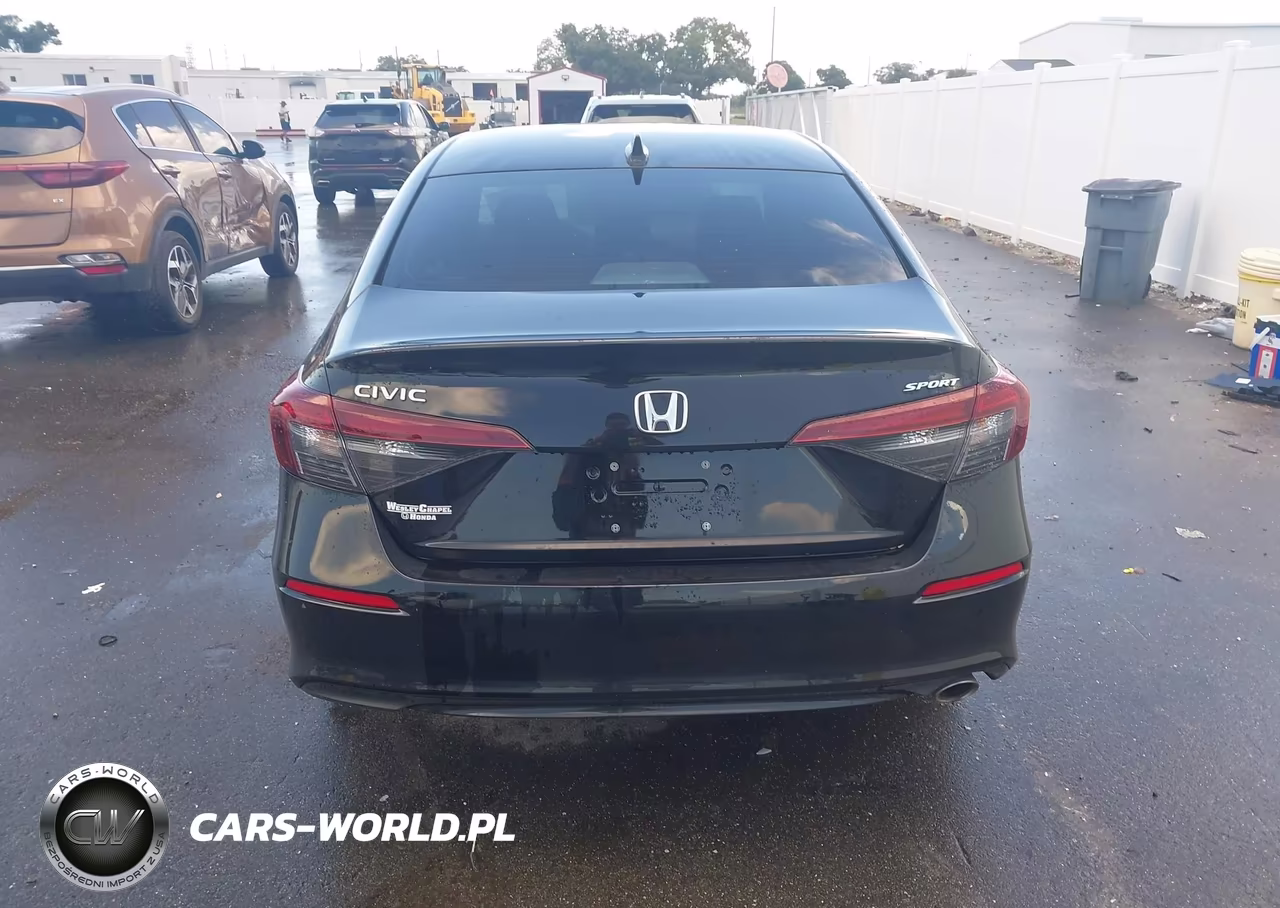 2025 Honda Civic Sport VIN:2HGFE2F55SH558047 - 16