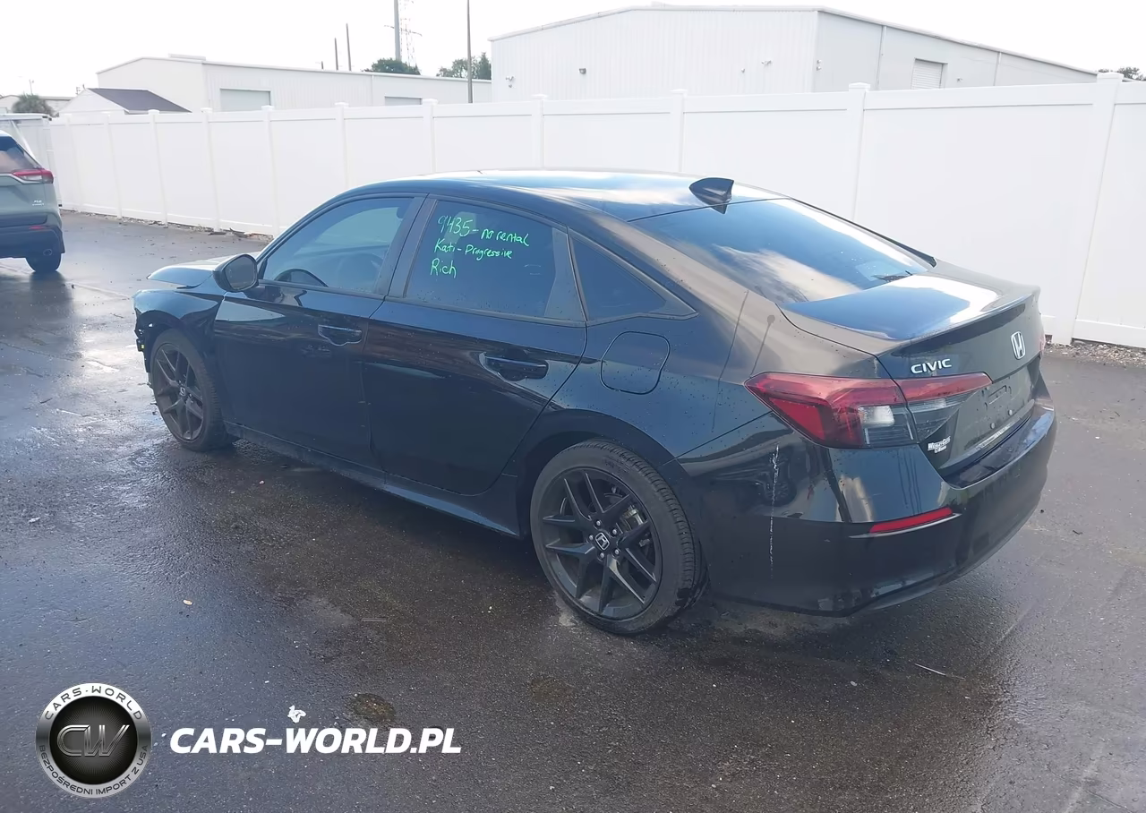 2025 Honda Civic Sport VIN:2HGFE2F55SH558047 - 3