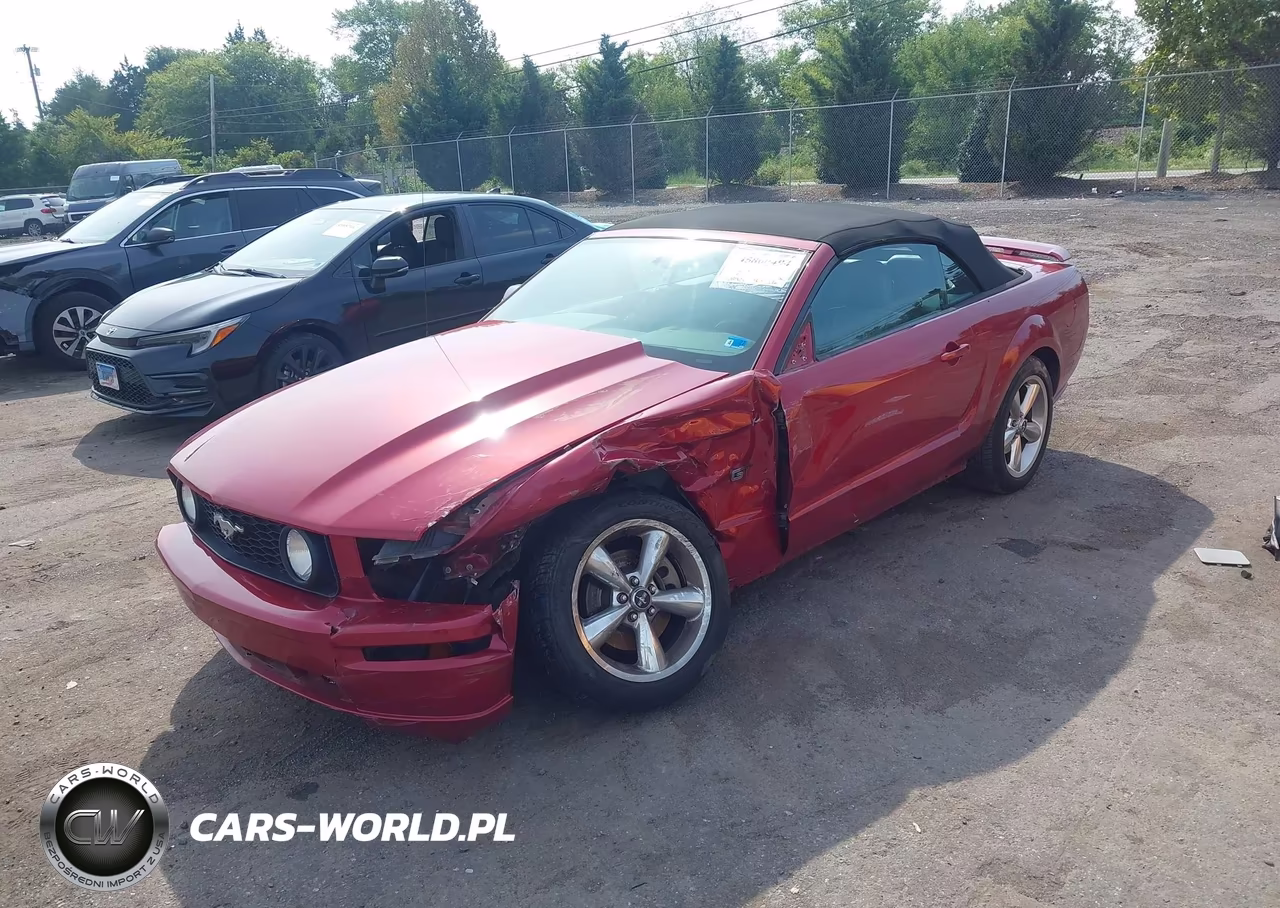 2008 Ford Mustang Gt Deluxe-Gt Premium VIN:1ZVHT85HX85162737 - 2