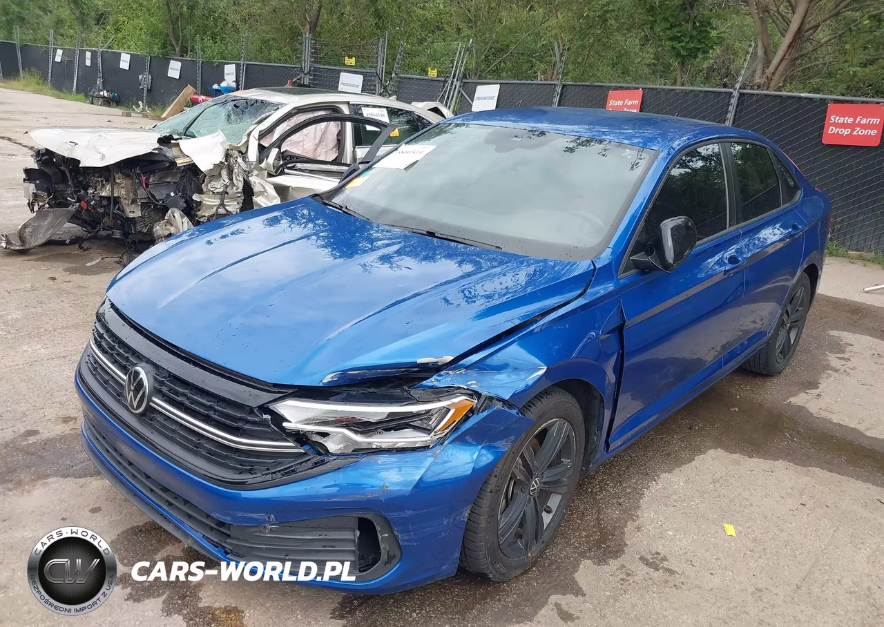 2022 Volkswagen Jetta 1.5T Sport VIN:3VWBM7BU9NM019024 - 2