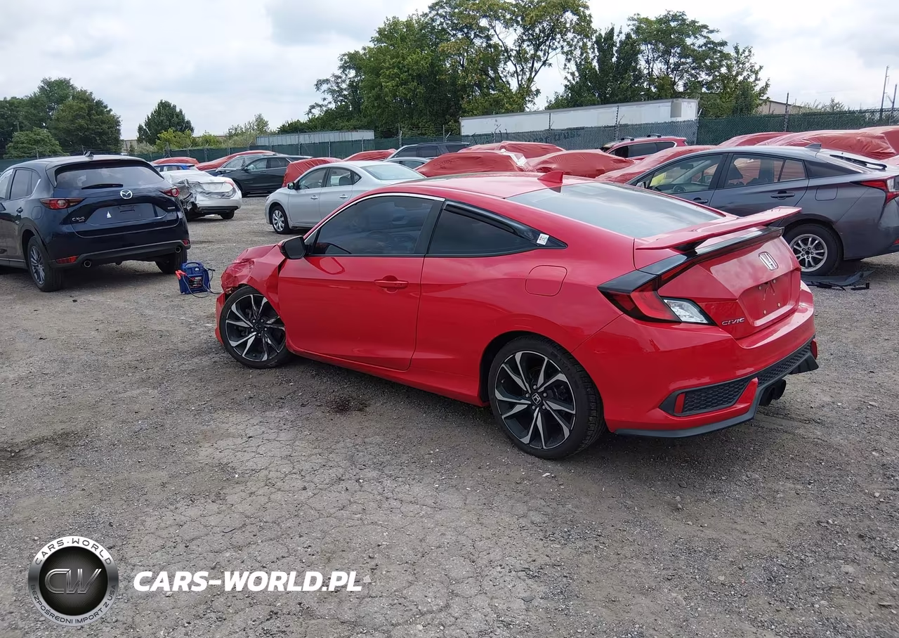 2018 Honda Civic Si VIN:2HGFC3A59JH754722 - 3