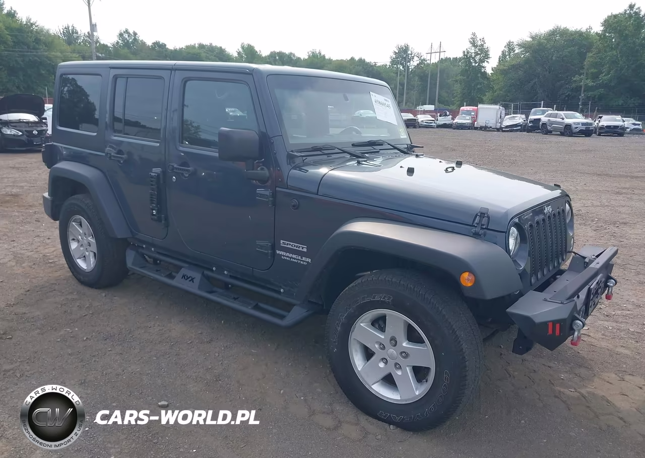 2017 Jeep Wrangler Unlimited Sport VIN:1C4BJWDG9HL552073 - 1
